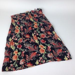 Vintage 90's JM petite NOS Floral Boho Skirt 14P